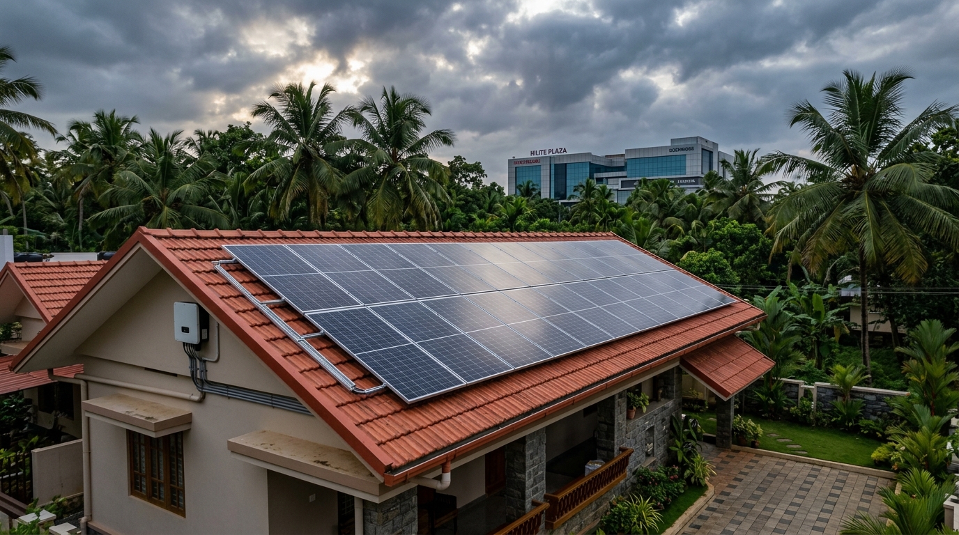 Commercial Solar Installation Kerala